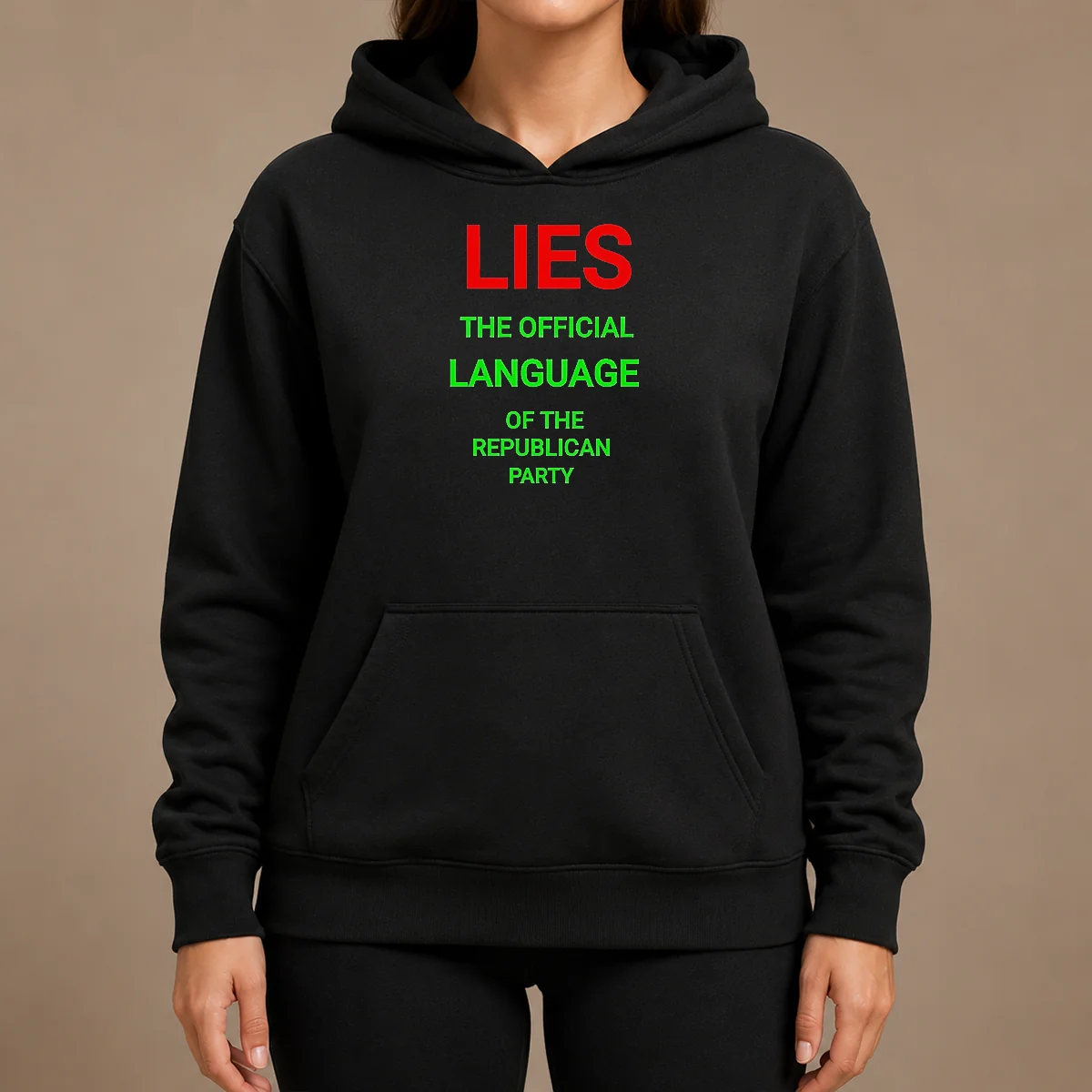 Original Lies The Official Language Of The Republican Party Hoodie Original Lies The Official Language Of The Republican Party Hoodie