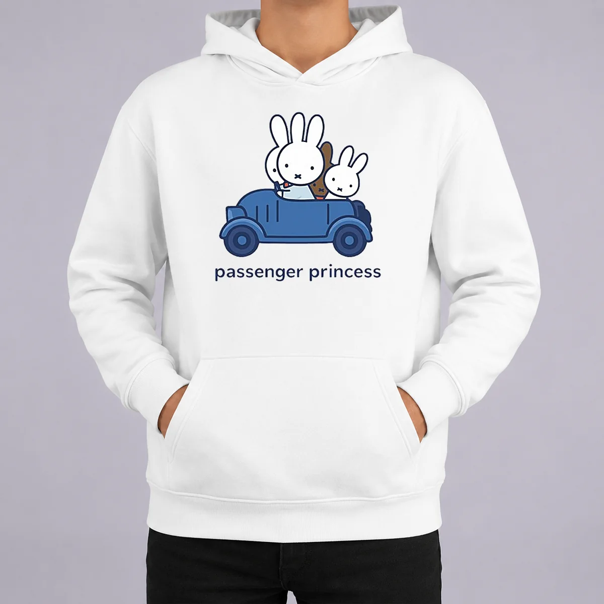 Original Miffy Passenger Princess Bunny Cute Rabbit Hoodie Original Miffy Passenger Princess Bunny Cute Rabbit Hoodie