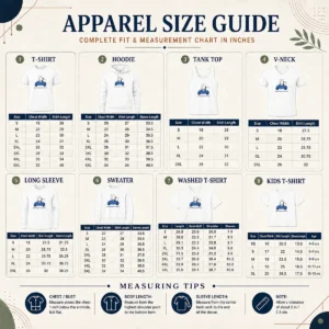 Size chart for Original Miffy Passenger Princess Bunny Cute Rabbit with measurements in inches and cm