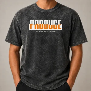 Original Produce By Orange Crush Logo Washed T-Shirt