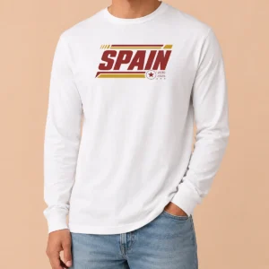 Original Spain 2010 2026 Retro Sports Spanish Football Long Sleeve Shirt