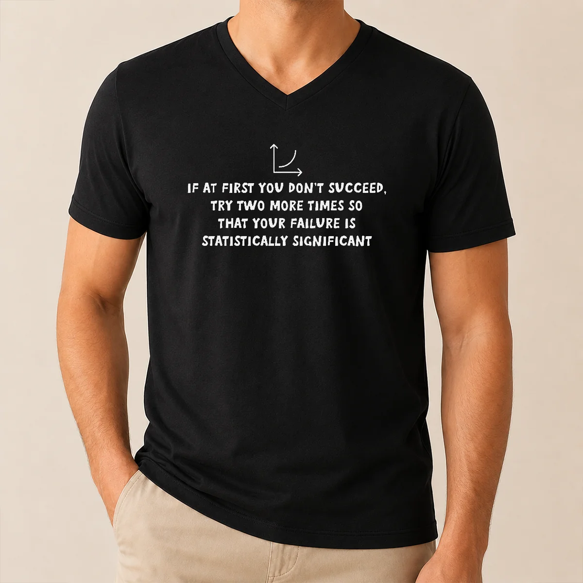 Original Statistically Significant Failure Funny Geek V-Neck Shirt Original Statistically Significant Failure Funny Geek V-Neck Shirt