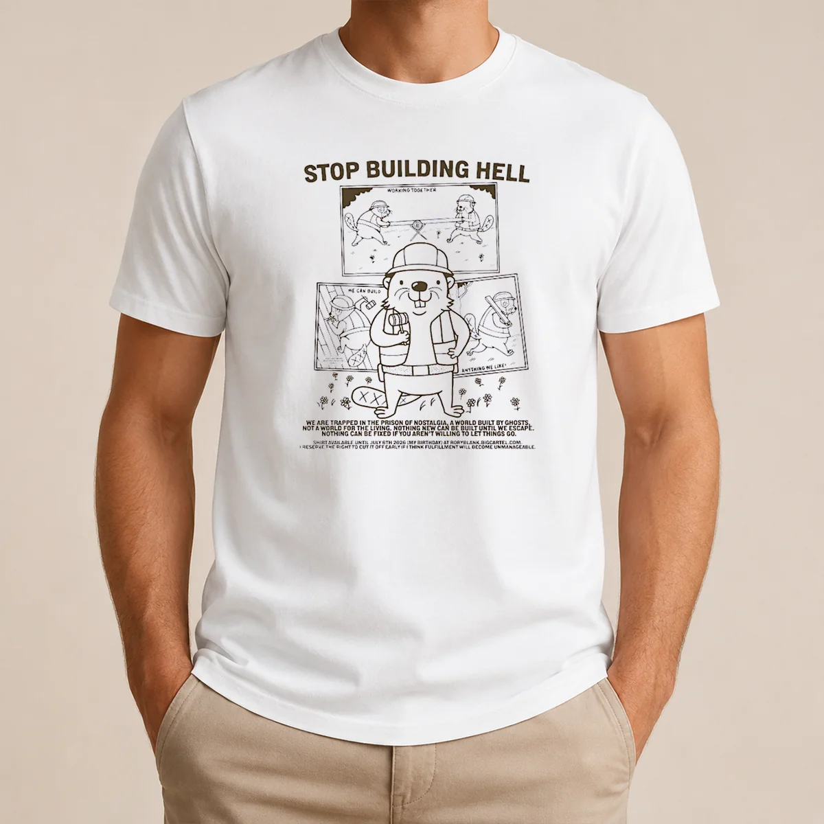 Original Stop Building Hell Working Together Shirt Original Stop Building Hell Working Together Shirt