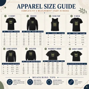 Size chart for Original Um The Element Of Confusion Periodic Table with measurements in inches and cm