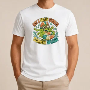 Premium Brain Gobbler Summer Splash Retro Distressed