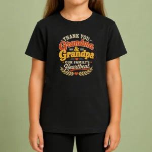Premium Good Grandparents Day Family Love Vintage Grandchildren Kids T-Shirt