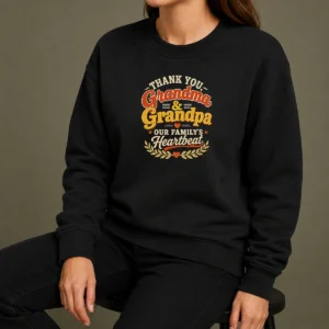 Premium Good Grandparents Day Family Love Vintage Grandchildren Sweater