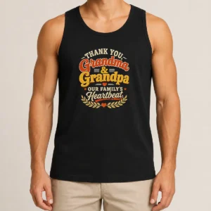 Premium Good Grandparents Day Family Love Vintage Grandchildren Tank Top