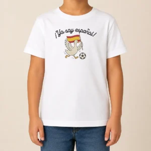 Premium Hot Yo Soy Espaol Spain 2026 Kids T-Shirt