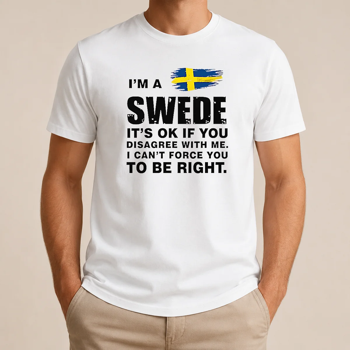 Premium I'M A Swede It'S Ok Shirt Premium I'M A Swede It'S Ok Shirt
