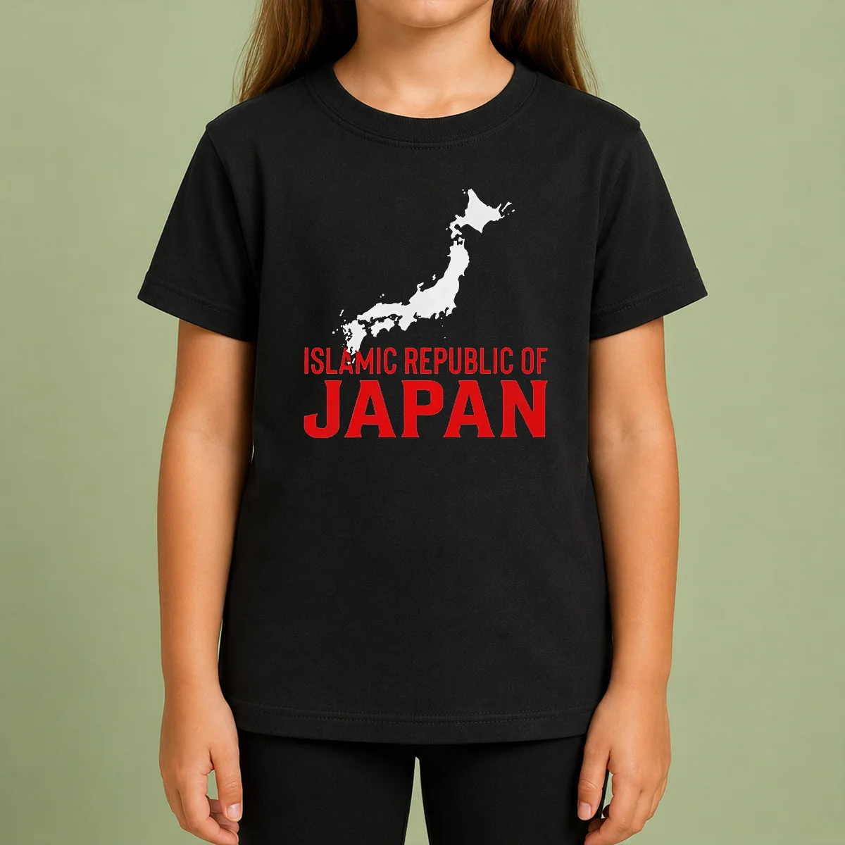 Premium Islamic Republic Of Japan Kids T Shirt Premium Islamic Republic Of Japan Kids T-Shirt