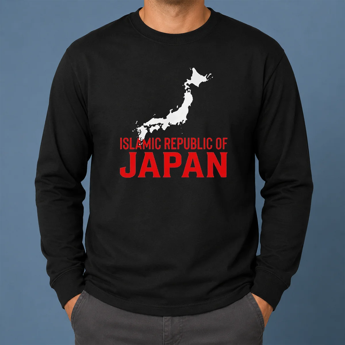 Premium Islamic Republic Of Japan Long Sleeve Shirt Premium Islamic Republic Of Japan Long Sleeve Shirt