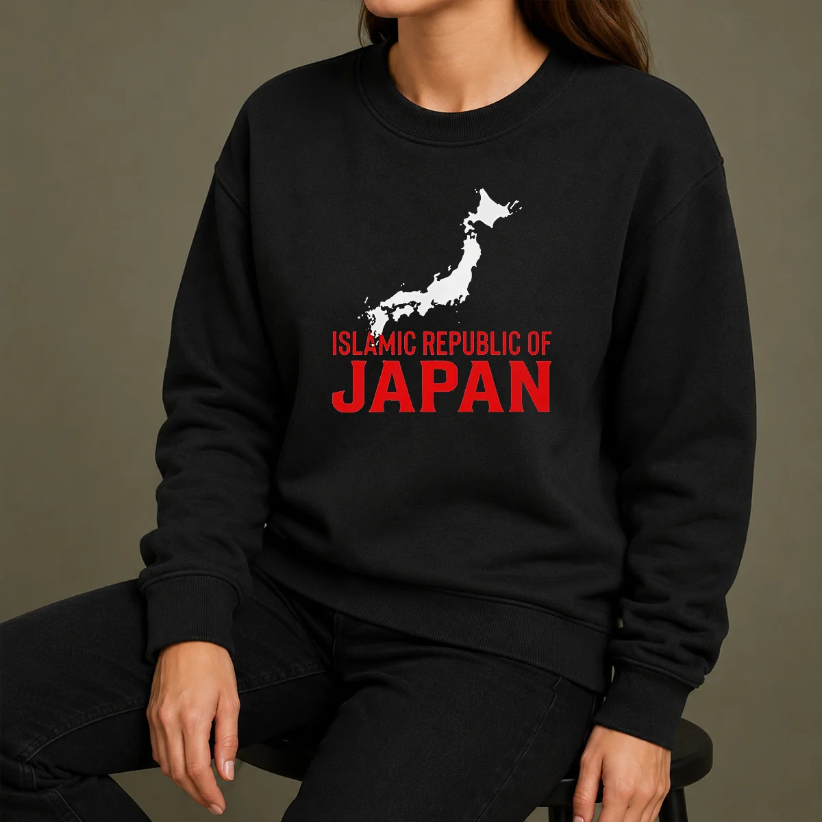 Premium Islamic Republic Of Japan Sweater Premium Islamic Republic Of Japan Sweater
