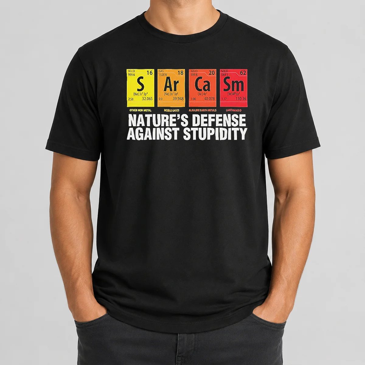 Premium Sarcasm Nature'S Defense Against Stupidity Shirt Premium Sarcasm Nature'S Defense Against Stupidity Shirt