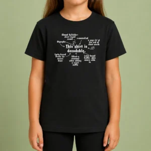 Premium This Shirt Is Decodable Educational Linguistics Chart Kids T-Shirt