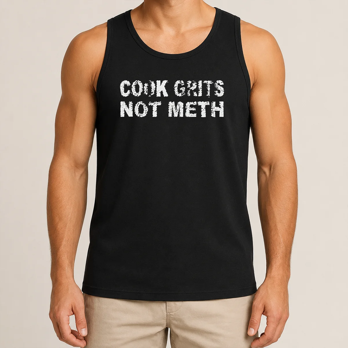 Pretty Cook Grits Not Meth Tank Top Pretty Cook Grits Not Meth Tank Top