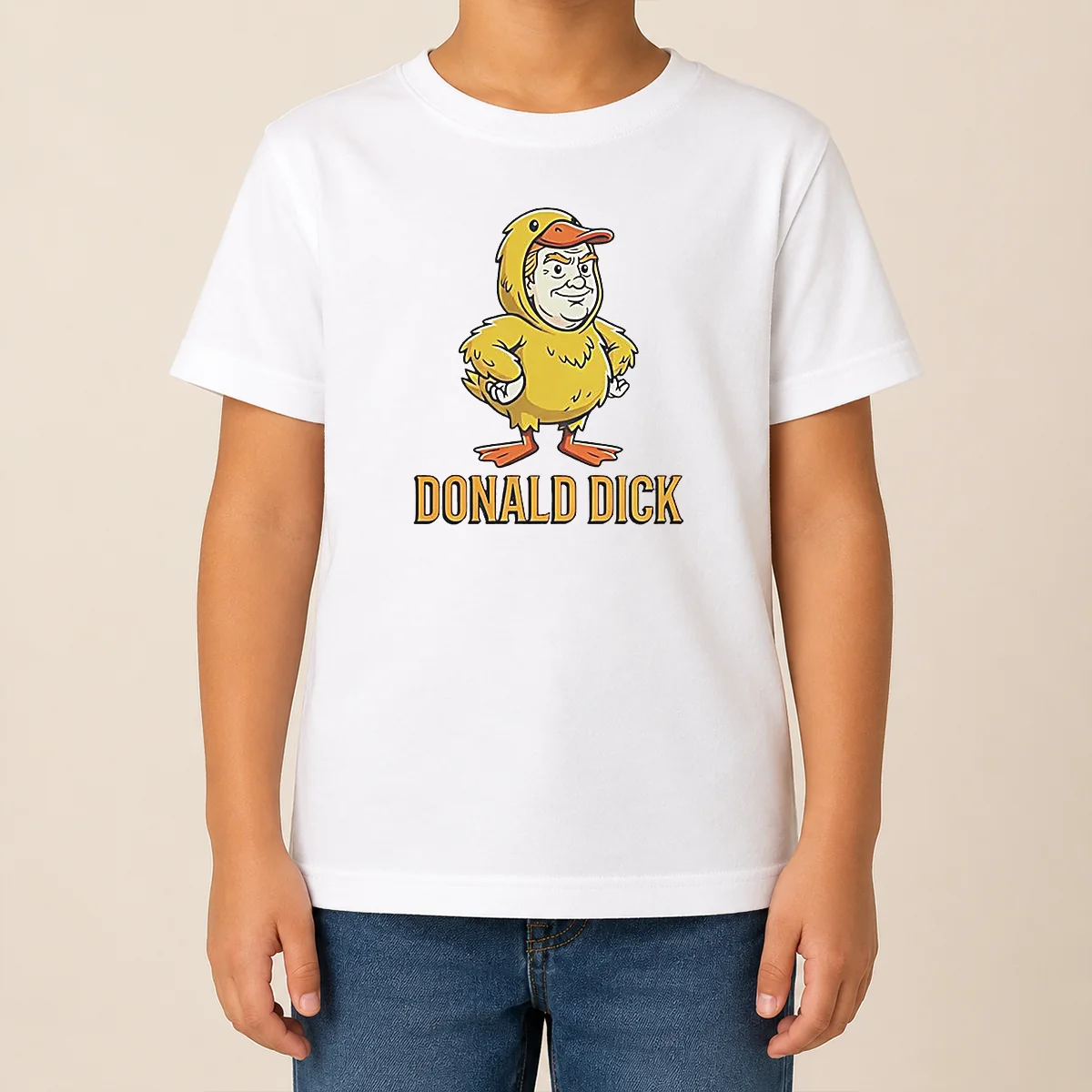 Pretty Donald Dick Parody Kids T Shirt Pretty Donald Dick Parody Kids T-Shirt