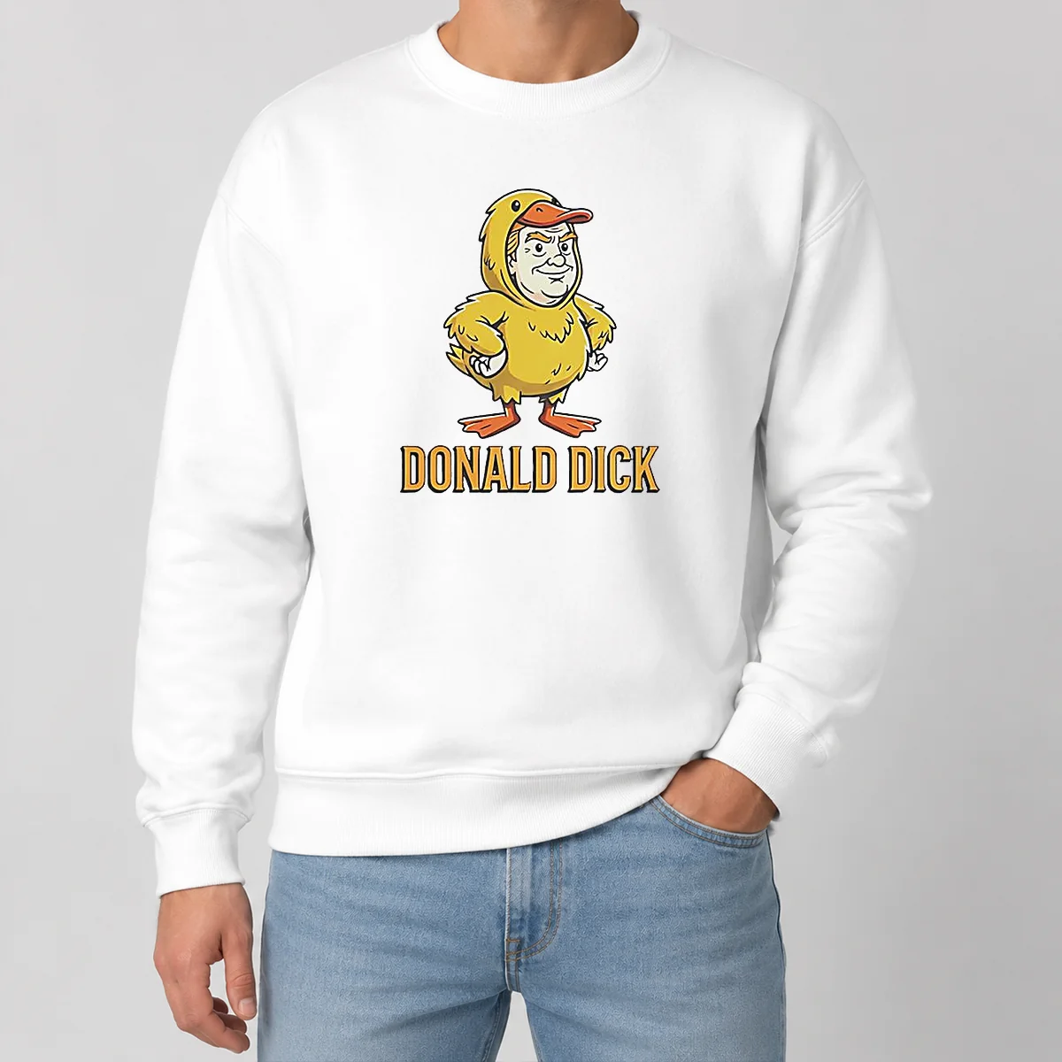 Pretty Donald Dick Parody Sweater Pretty Donald Dick Parody Sweater