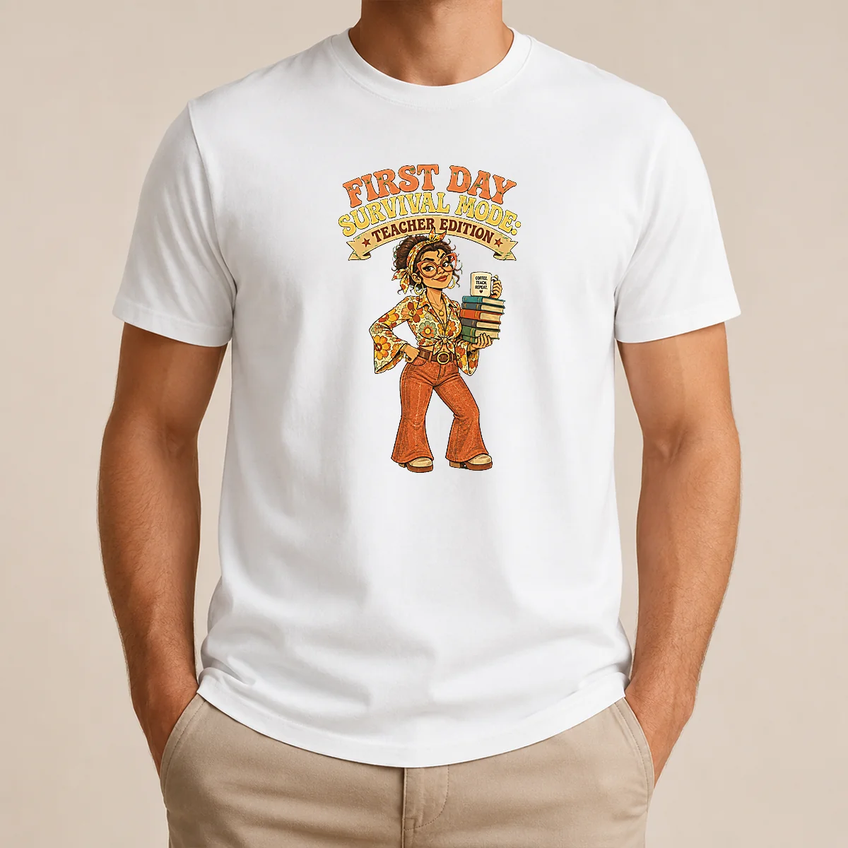 Pretty First Day Survival Teacher Vintage Shirt Pretty First Day Survival Teacher Vintage Shirt