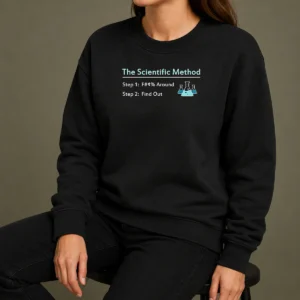Pretty Hot The Scientific Method Step 1 F Around Step 2 Find Out Sweater