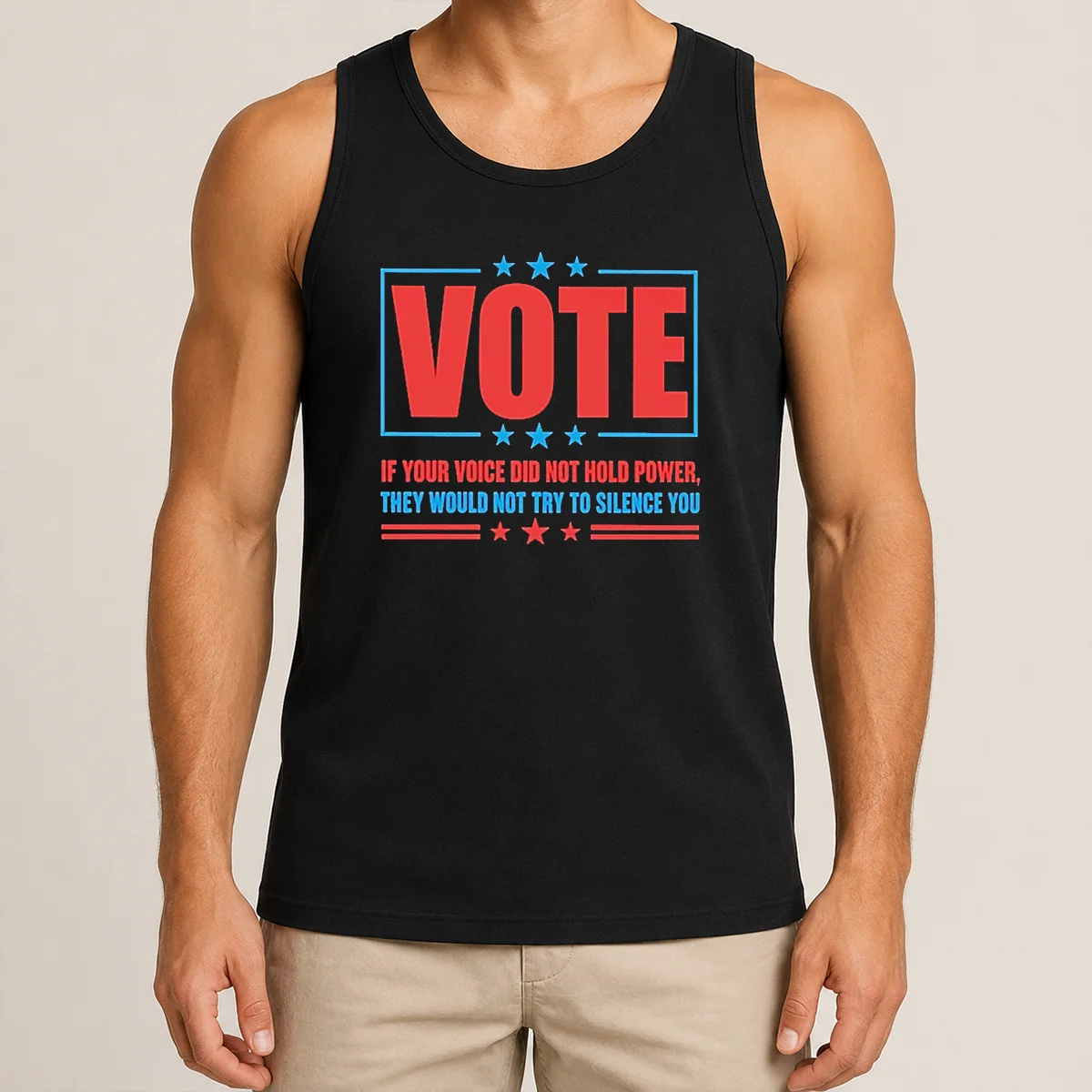 Pretty Hot Vote If Your Voice Did Not Hold Power Tank Top Pretty Hot Vote If Your Voice Did Not Hold Power Tank Top