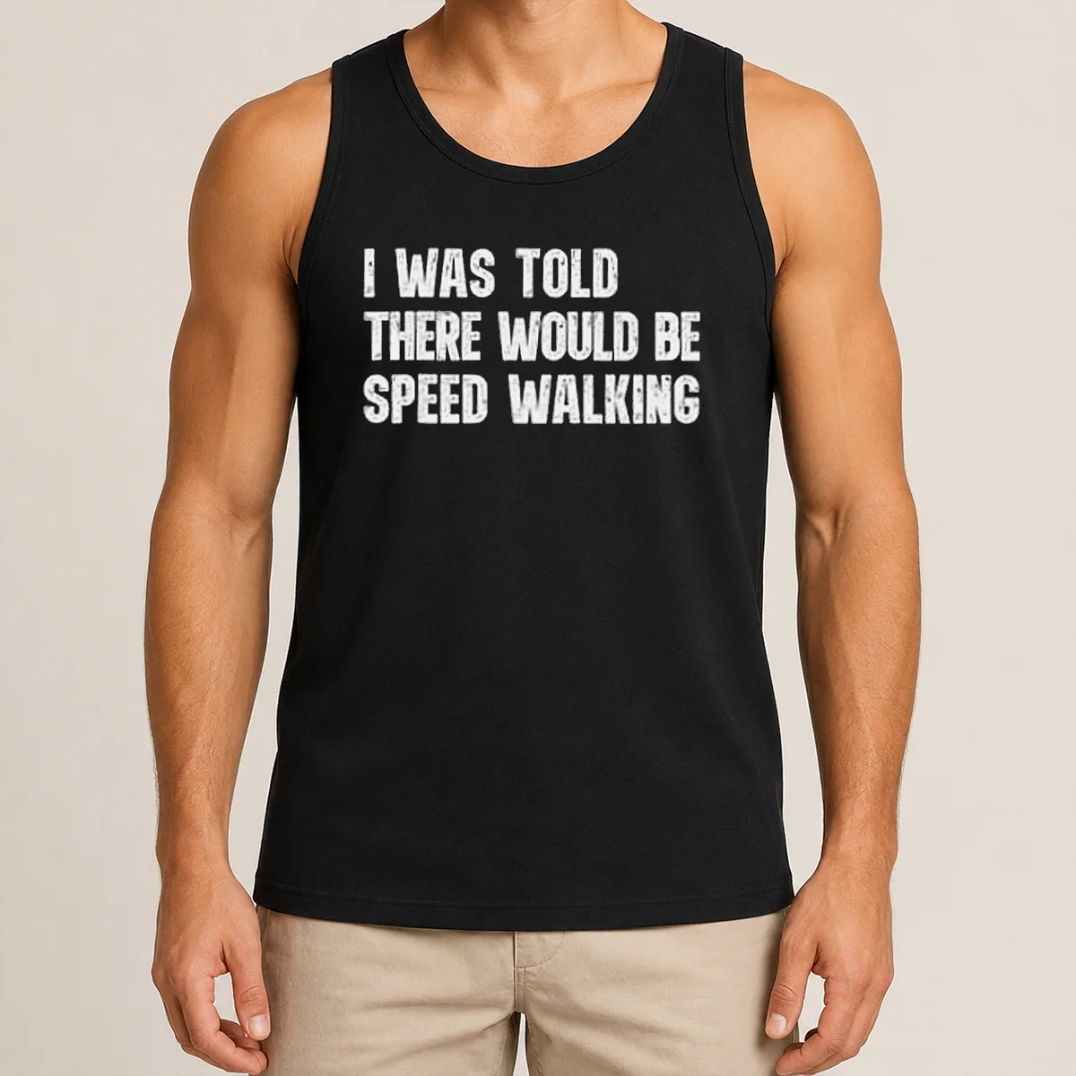 Pretty I Was Told There Would Be Speed Walking Funny Walker Tank Top Pretty I Was Told There Would Be Speed Walking Funny Walker Tank Top