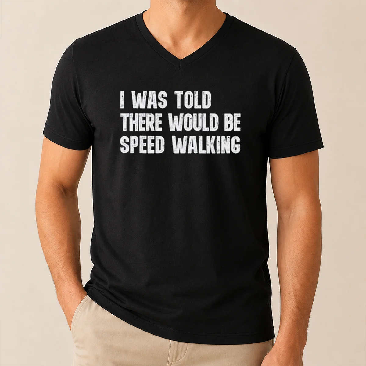 Pretty I Was Told There Would V-Neck Shirt Pretty I Was Told There Would V-Neck Shirt