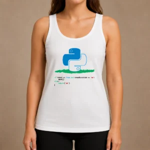 Pretty Python Dont Tread On Me Code Pun Geek Tank Top