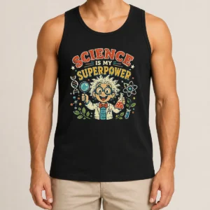 Pretty Science Is My Superpower Vintage Tank Top