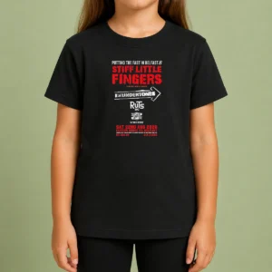 Pretty Stiff Little Fingers Putting The Fast In Belfast 8 Custom House Square 2026 Kids T-Shirt