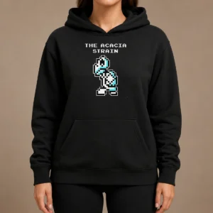 Pretty The Acacia Strain 8 Bit Pixel Art Robot Hoodie