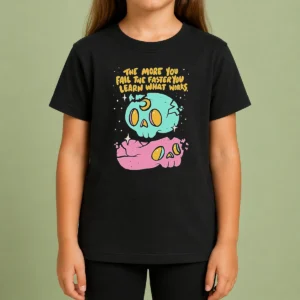 Pretty The More You Fail The Faster You Learn What Works Kids T-Shirt