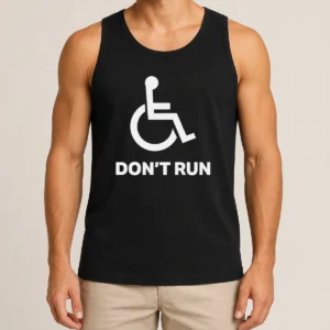 Pretty These Colors Don'T Run Disability Awareness Tank Top