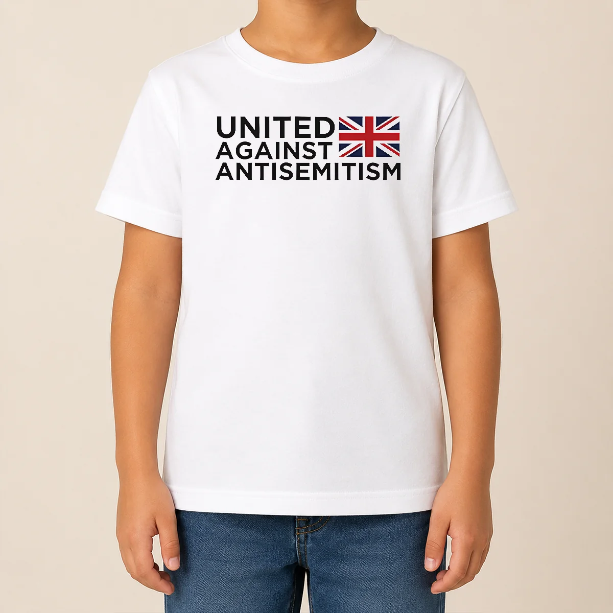 pretty-united-against-antisemitism-uk-flag-anti-hate-kids-t-shirt