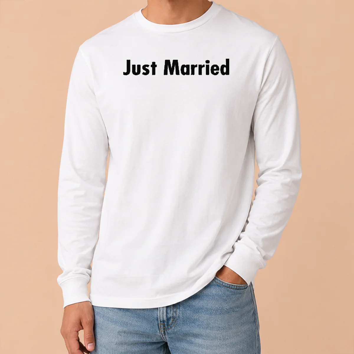 Top Matty Healy Just Married Long Sleeve Shirt Top Matty Healy Just Married Long Sleeve Shirt