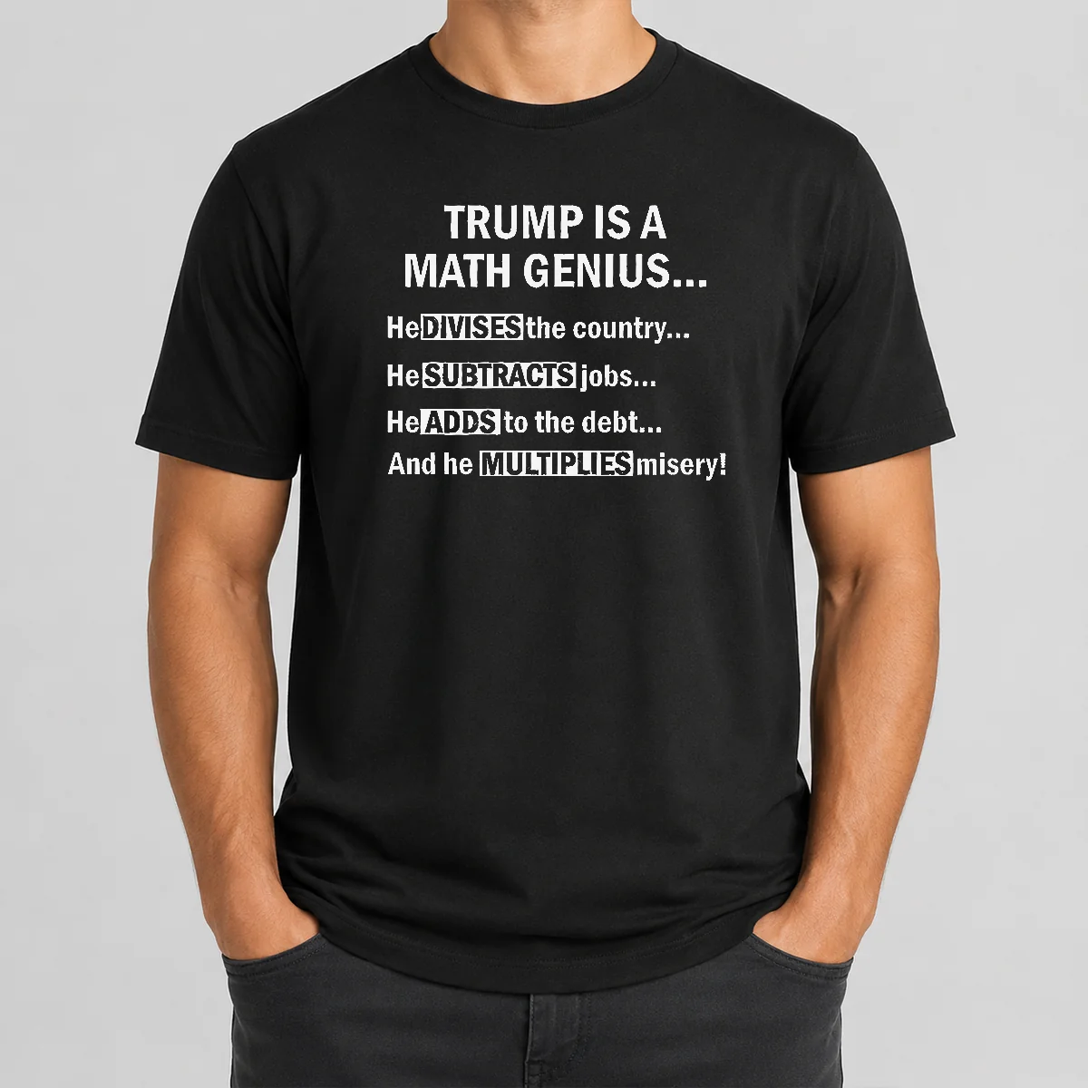 Top Trump Is A Math Genius Shirt Top Trump Is A Math Genius Shirt