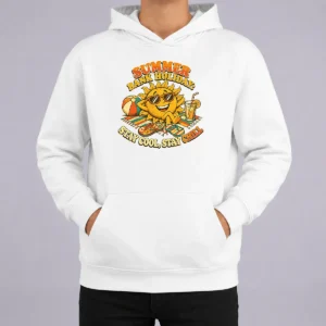 Awesome Pretty Summer Bank Holiday Vintage Chill Sun Hoodie