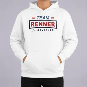 Awesome Pretty Team Renner For Governor Political Campaign Hoodie