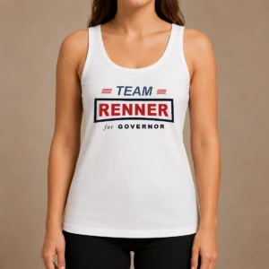 Awesome Pretty Team Renner For Governor Political Campaign Tank Top