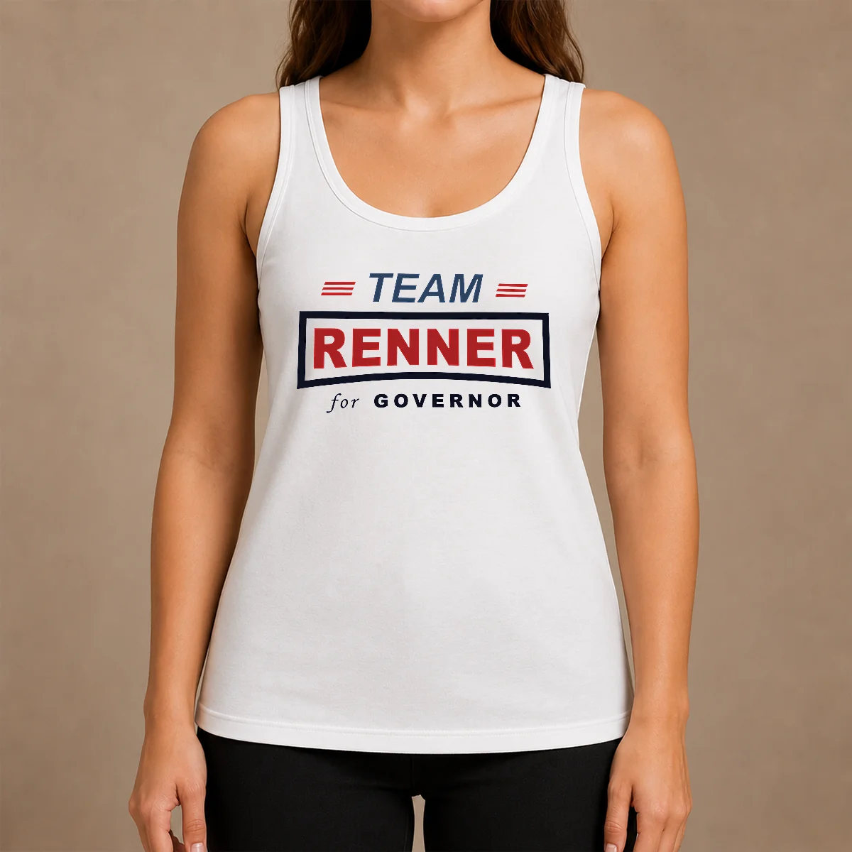 Awesome Pretty Team Renner For Governor Political Campaign Tank Top Awesome Pretty Team Renner For Governor Political Campaign Tank Top