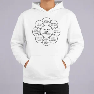 Funny Hot You May Ask Yourself Talking Heads Lyrics Venn Diagram Hoodie
