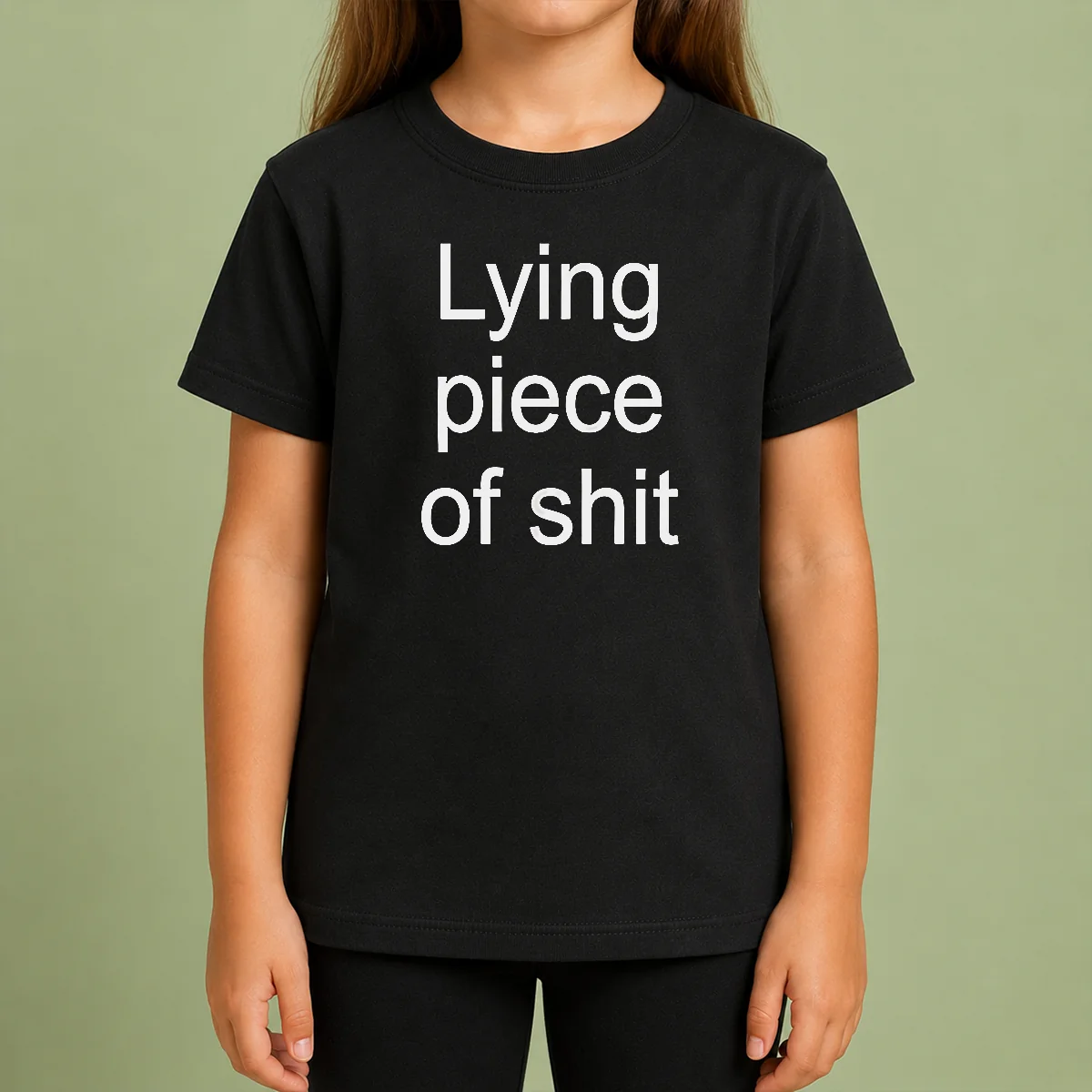 Funny Original Lying Piece Of Shit Sarcastic Humor Quote Kids T Shirt Funny Original Lying Piece Of Shit Sarcastic Humor Quote Kids T-Shirt