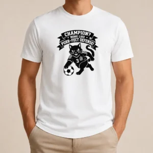 Good Nice Spanish Soccer Cat Meme Silhouette
