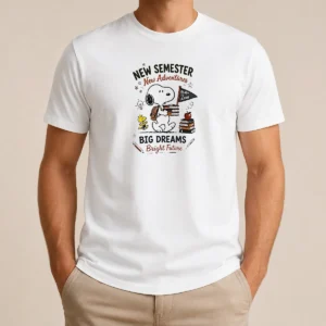 Good Top Snoopy New Semester New Adventures Big Dreams Bright Future