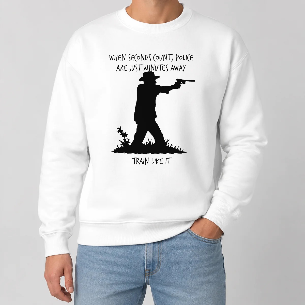 Happy Official When Seconds Count Police Are Just Minutes Away Train Like It Sweater Happy Official When Seconds Count Police Are Just Minutes Away Train Like It Sweater