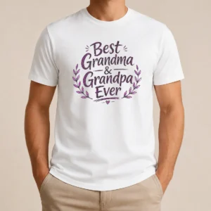 Hot Awesome Grandparents Day Best Grandma Grandpa Ever Sketch