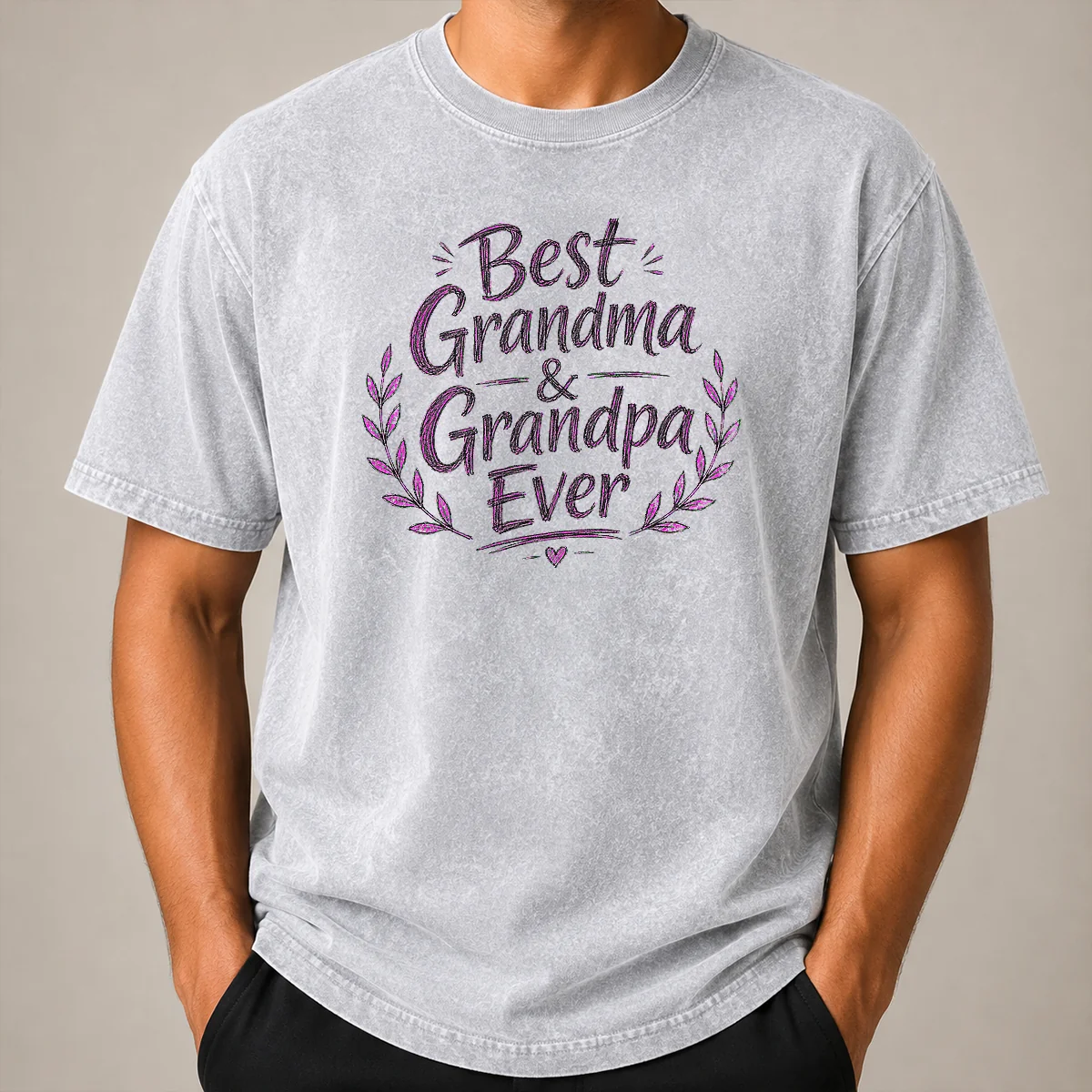 Hot Awesome Grandparents Day Best Grandma Grandpa Ever Sketch Washed T Shirt Hot Awesome Grandparents Day Best Grandma Grandpa Ever Sketch Washed T-Shirt