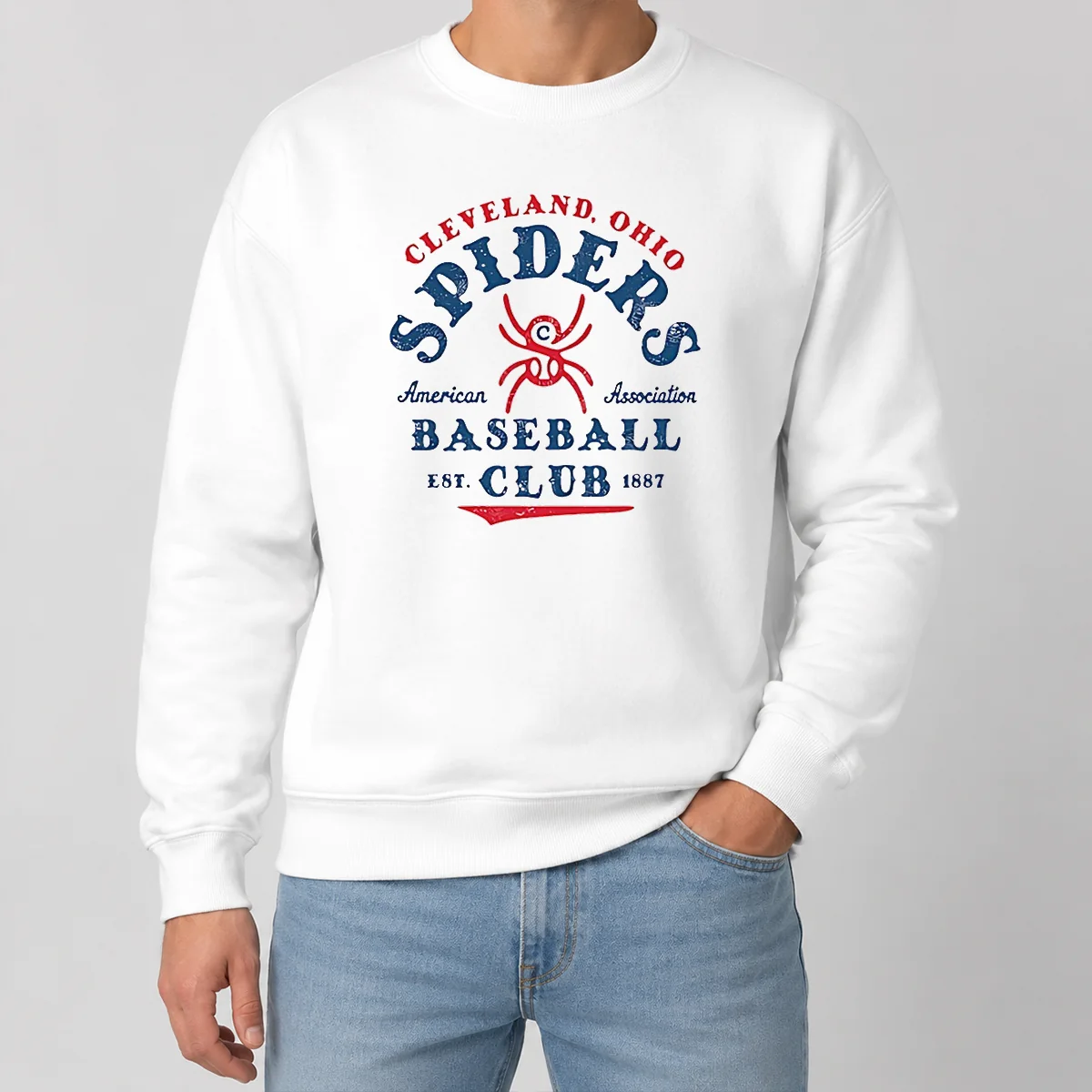 Hot Funny Vintage Cleveland Spiders American Association Baseball Club Est 1887 Sweater Hot Funny Vintage Cleveland Spiders American Association Baseball Club Est 1887 Sweater