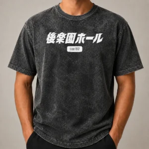 Hot Nice Korakuen Hall Since 1962 Tokyo Boxing Wrestling Washed T-Shirt