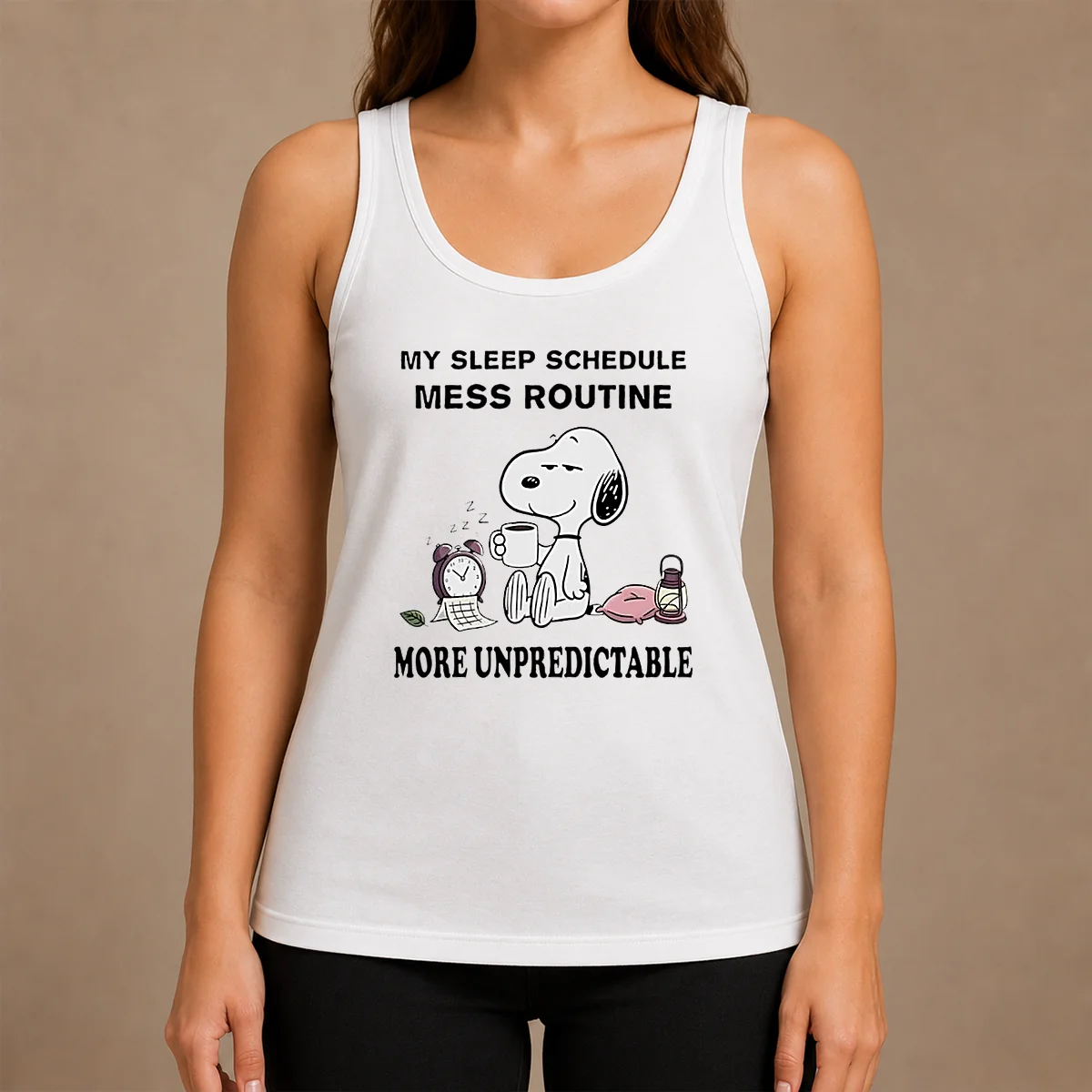 Hot Nice Snoopy My Sleep Schedule Mess Routine More Unpredictable Tank Top Hot Nice Snoopy My Sleep Schedule Mess Routine More Unpredictable Tank Top